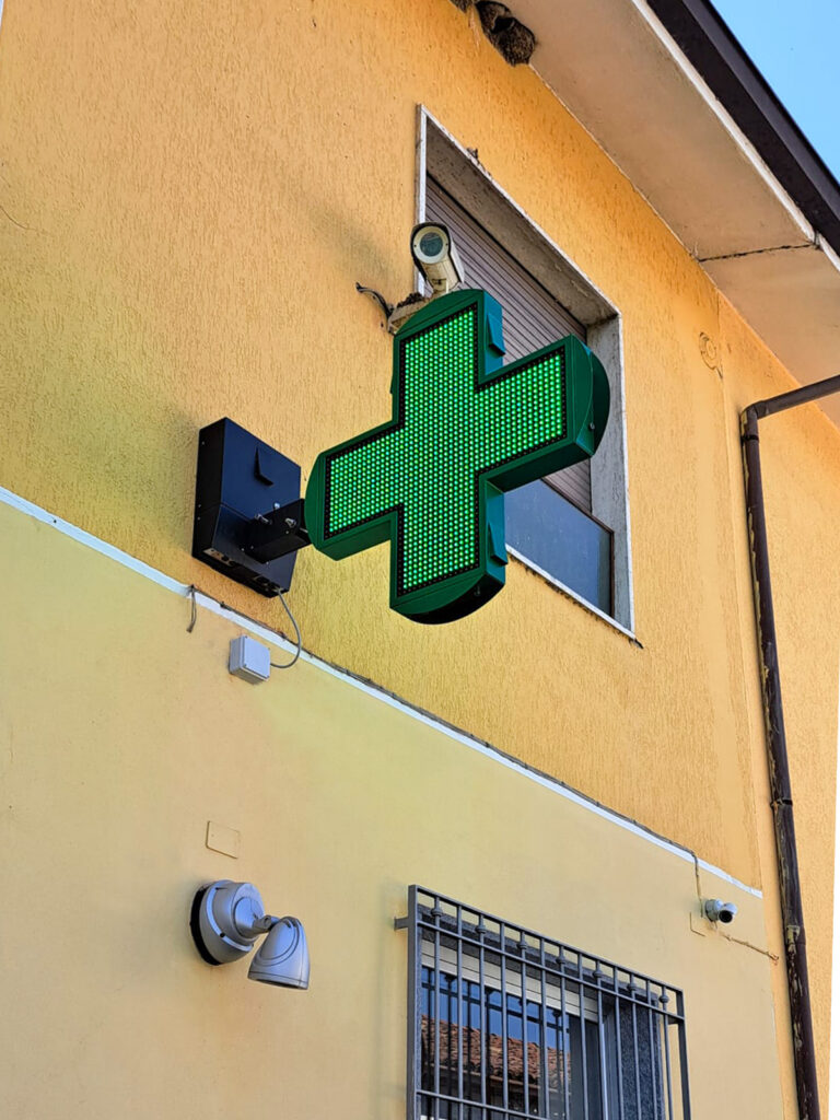 Croce a Led mod. Green Farmacia Baroni