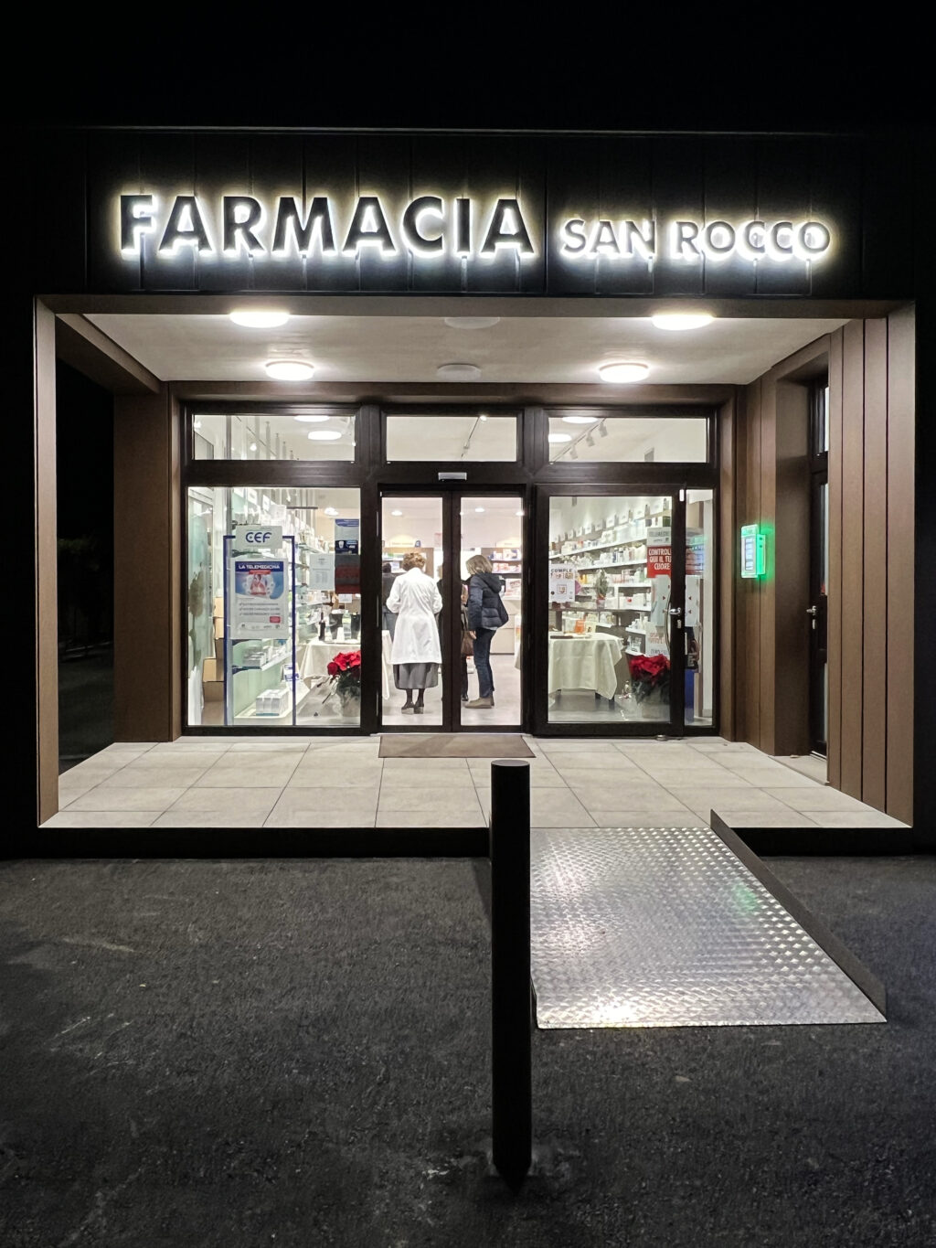 Insegna Farmacia San Rocco